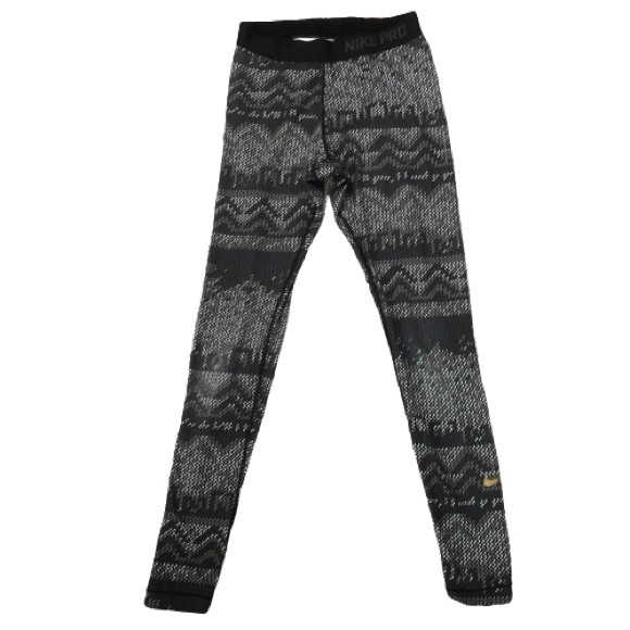 Nike Pro HyperWarm Nordic Tights Small - Picture 2 of 9